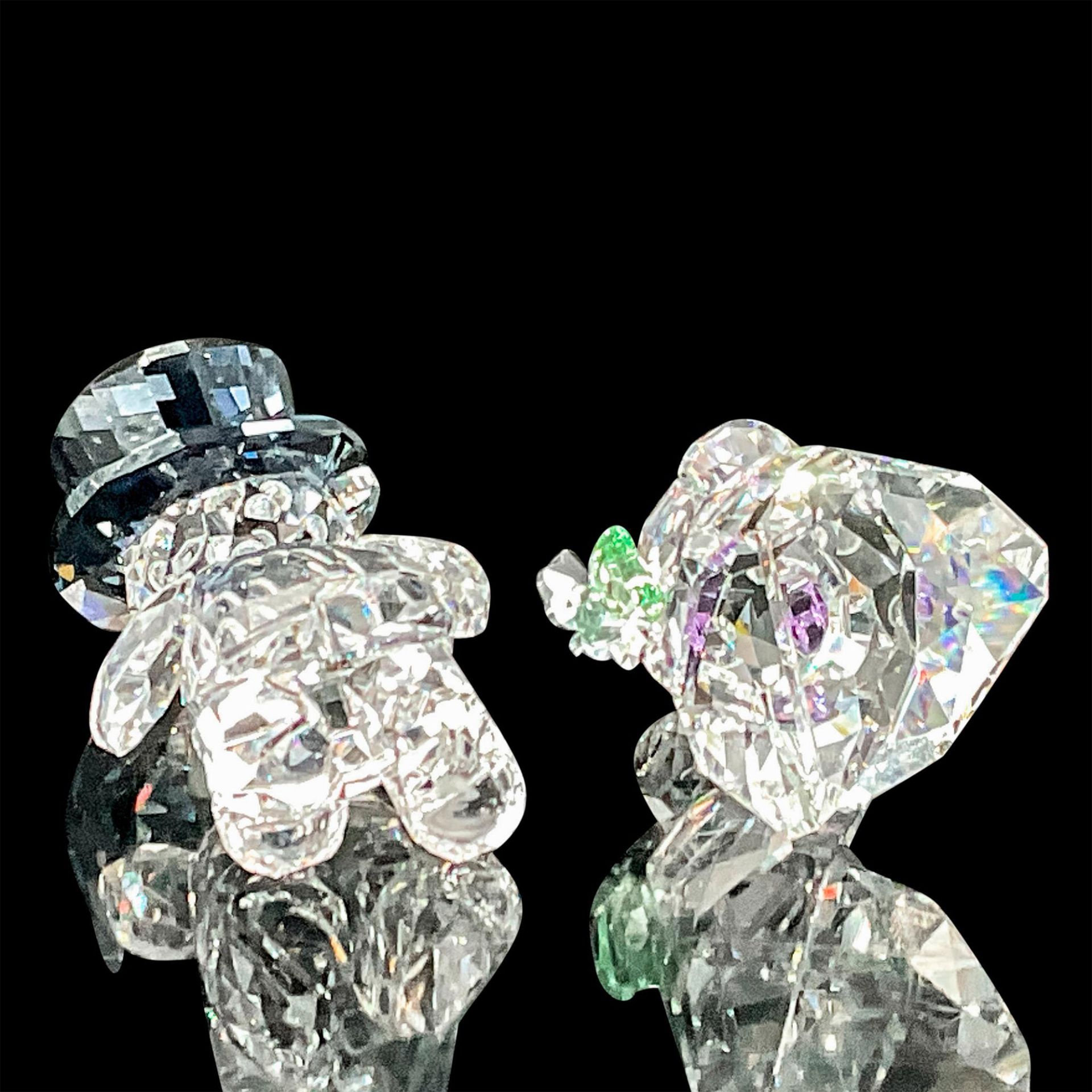 Pair of Swarovski Crystal Figurine, Kris Bears Bride & Groom - Image 3 of 3