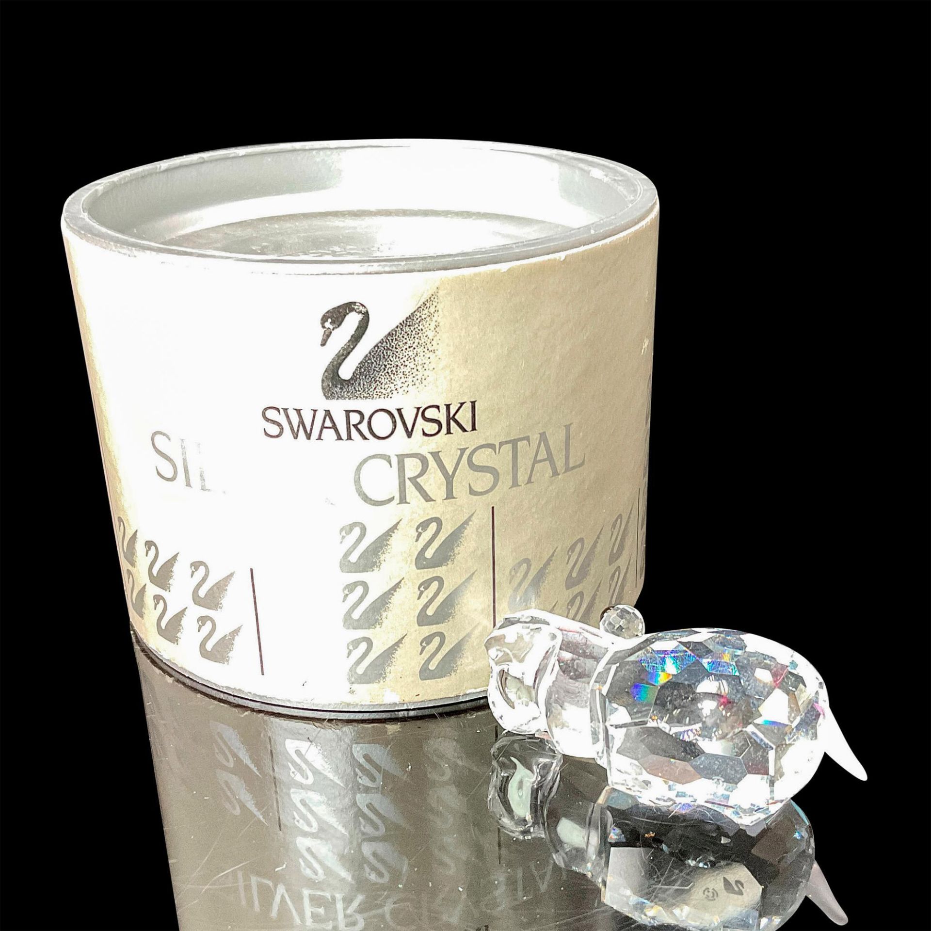 Swarovski Crystal Figurine, Hippopotamus - Image 3 of 3