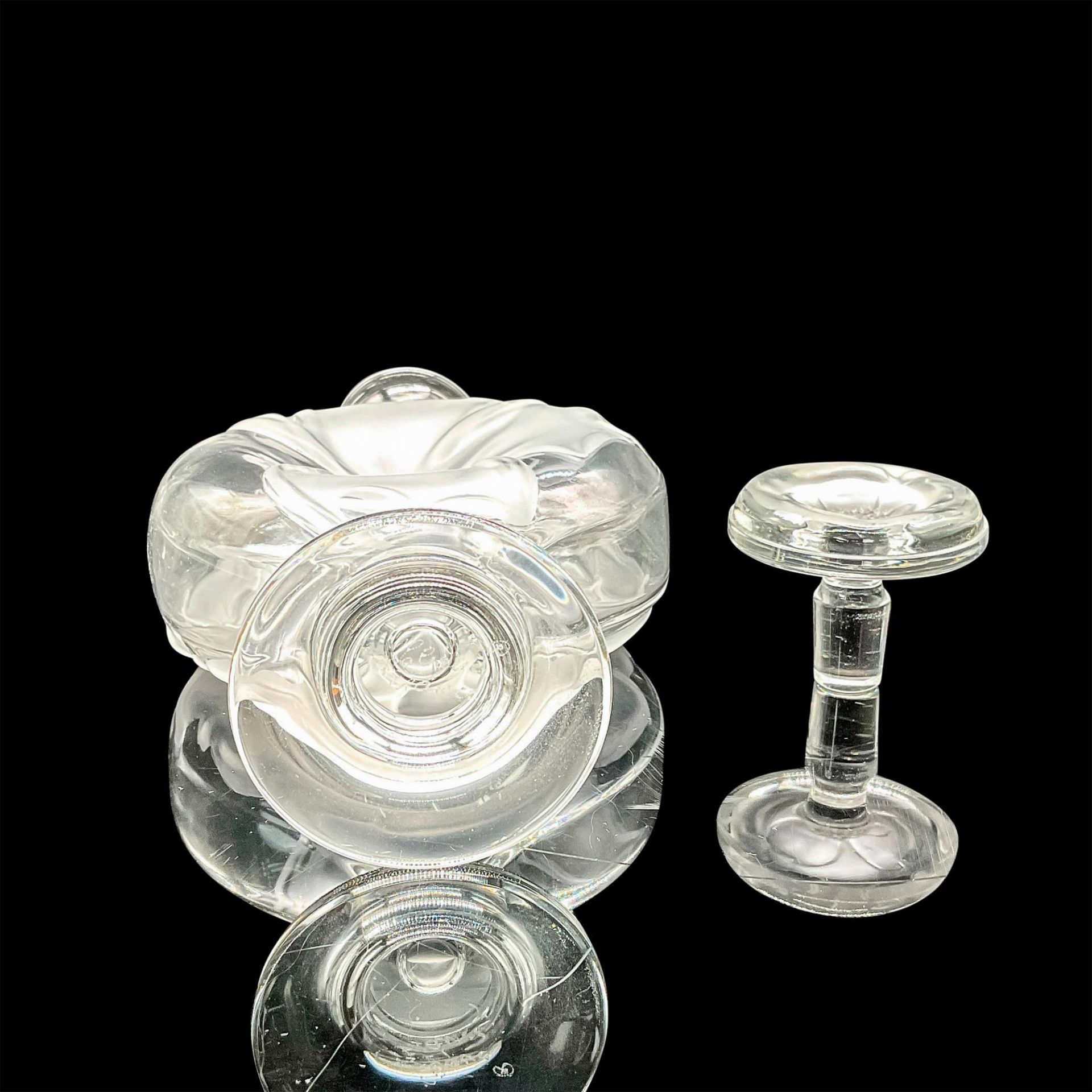 Lalique Crystal Perfume Bottles Moulin Rouge - Image 3 of 3