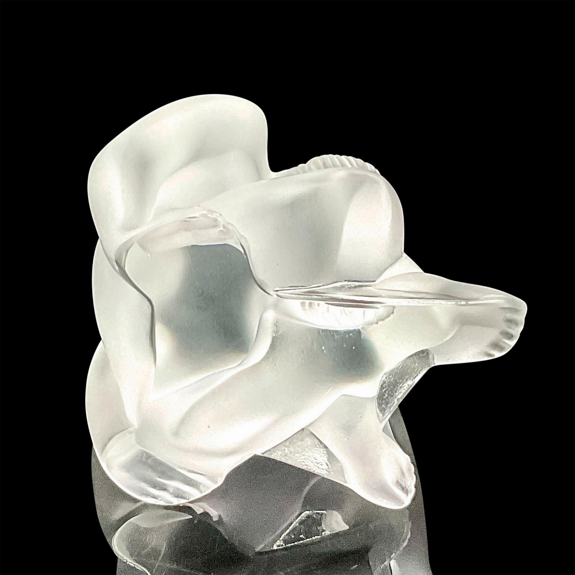 Lalique Crystal Sculpture, Nu Assis - Bild 3 aus 3