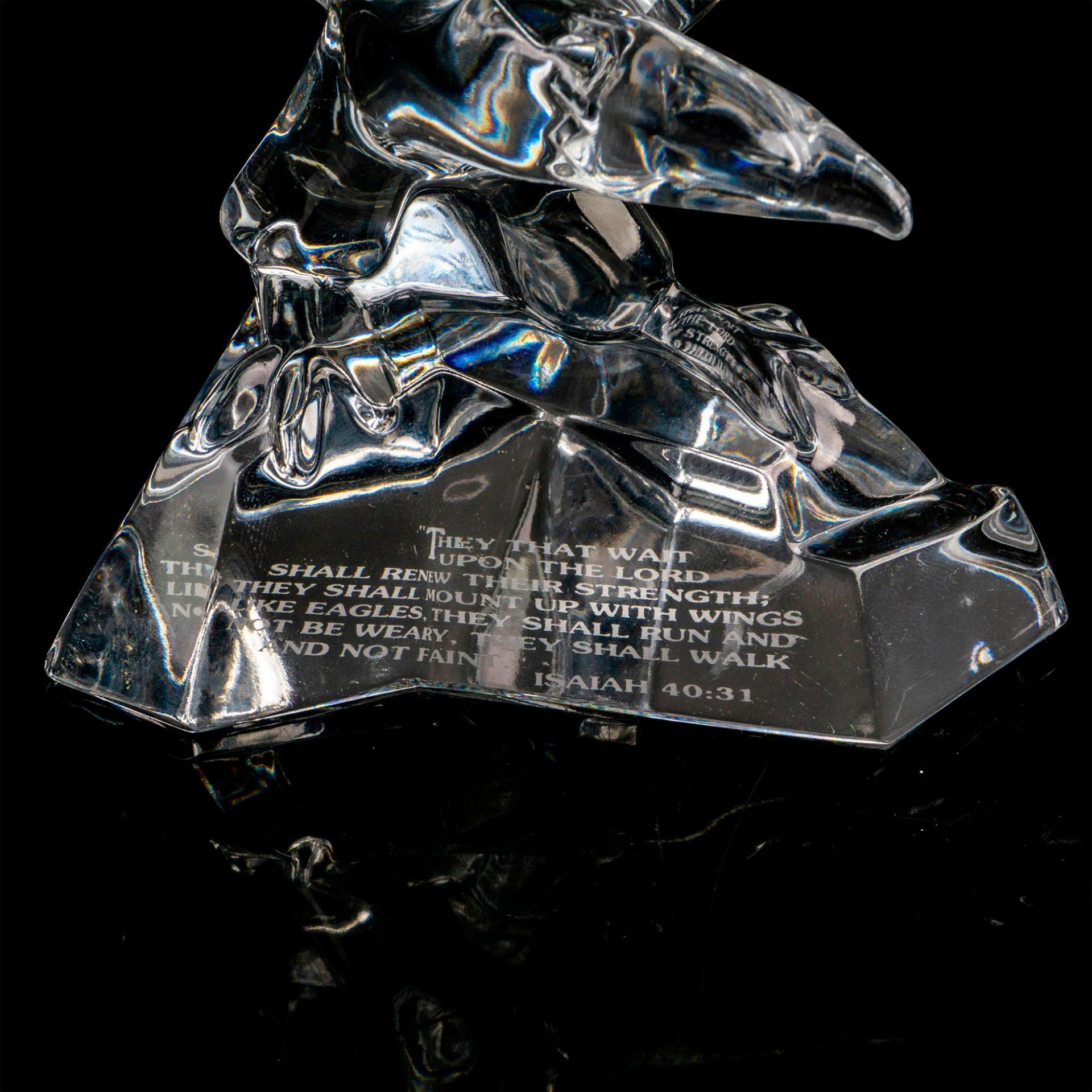 Crystal Eagle Sculpture - Bild 4 aus 4