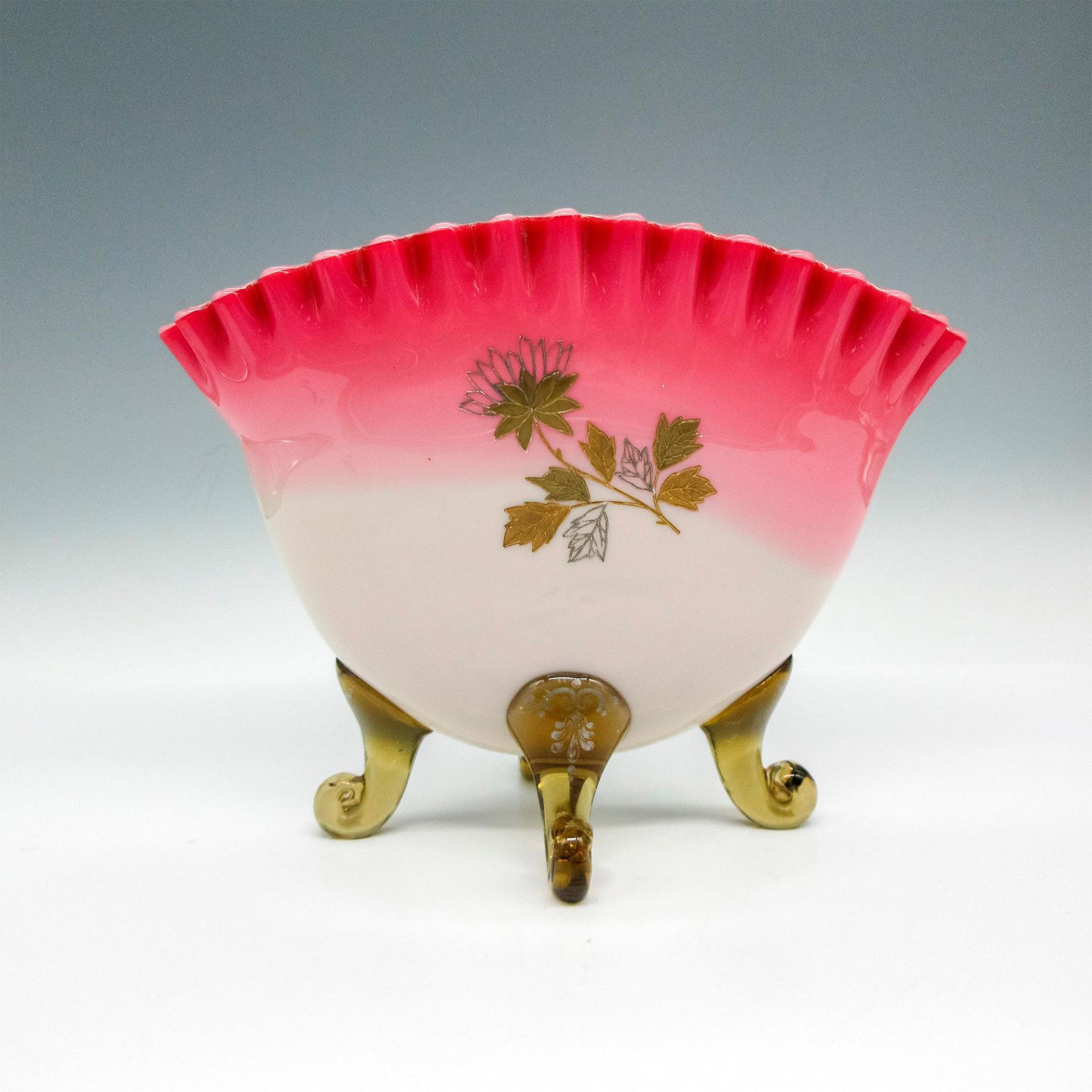 Stevens & Williams Art Glass Fan Shaped Vase - Bild 2 aus 3