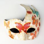 Venetian Domino Mask, Butterflies
