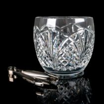 Waterford Crystal Ice Bucket + Tongs, Waterville