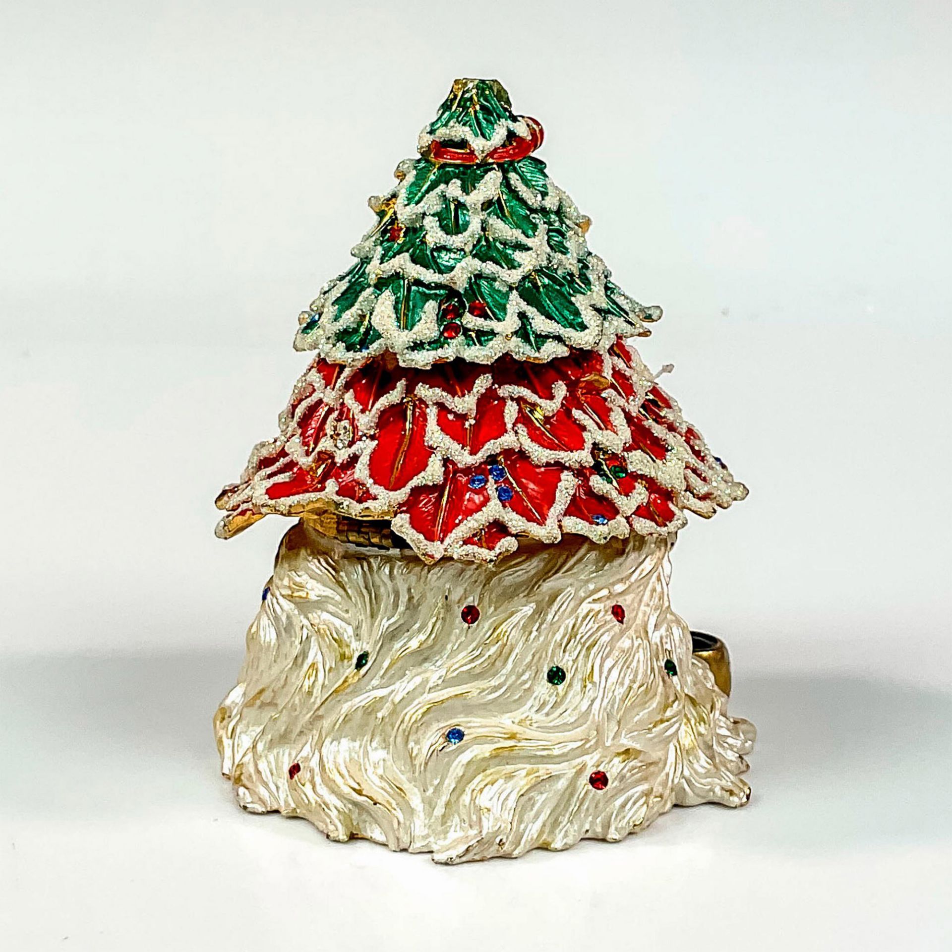 Decorative Santa Clause Jewelry Box - Image 2 of 4