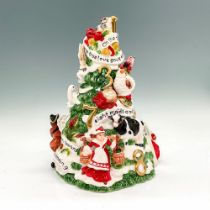 Fitz and Floyd Holiday Musical Porcelain Tree