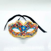 Murano Glass Millefiori Domino Mask