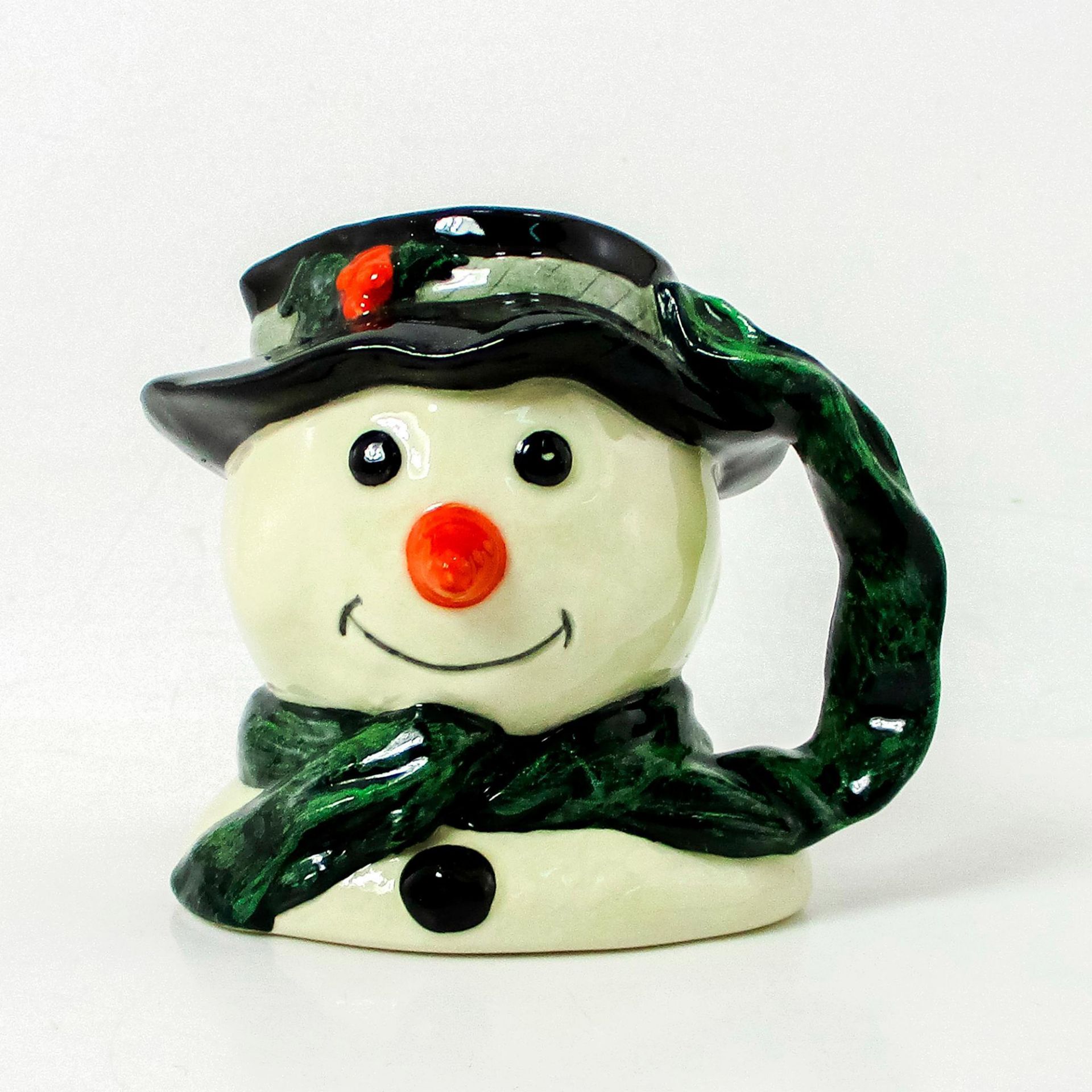 Snowman Carrot Nose D6972 - Mini - Royal Doulton Character Jug