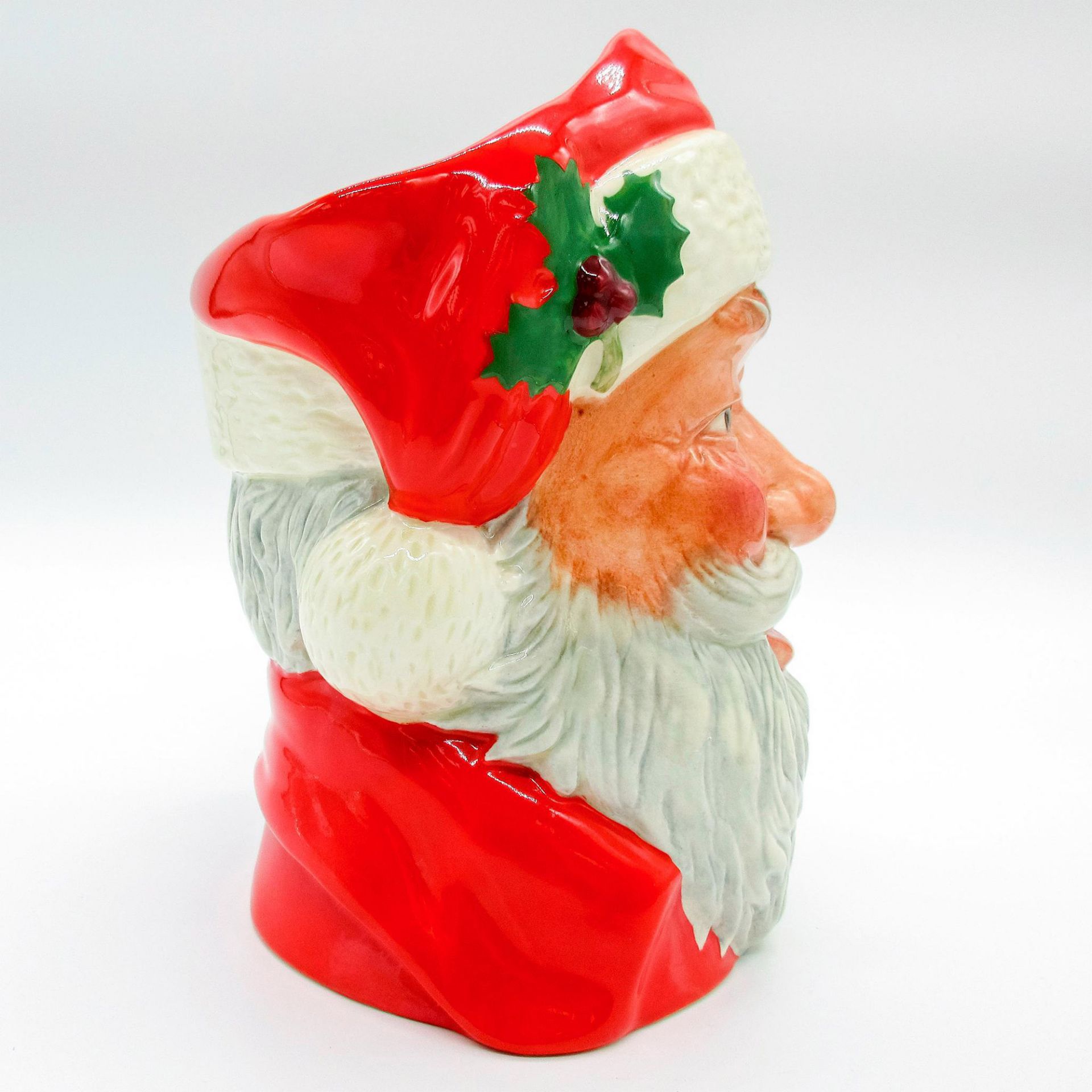 Santa Claus Doll on Drum D6668 - Large - Royal Doulton Character Jug - Bild 4 aus 5