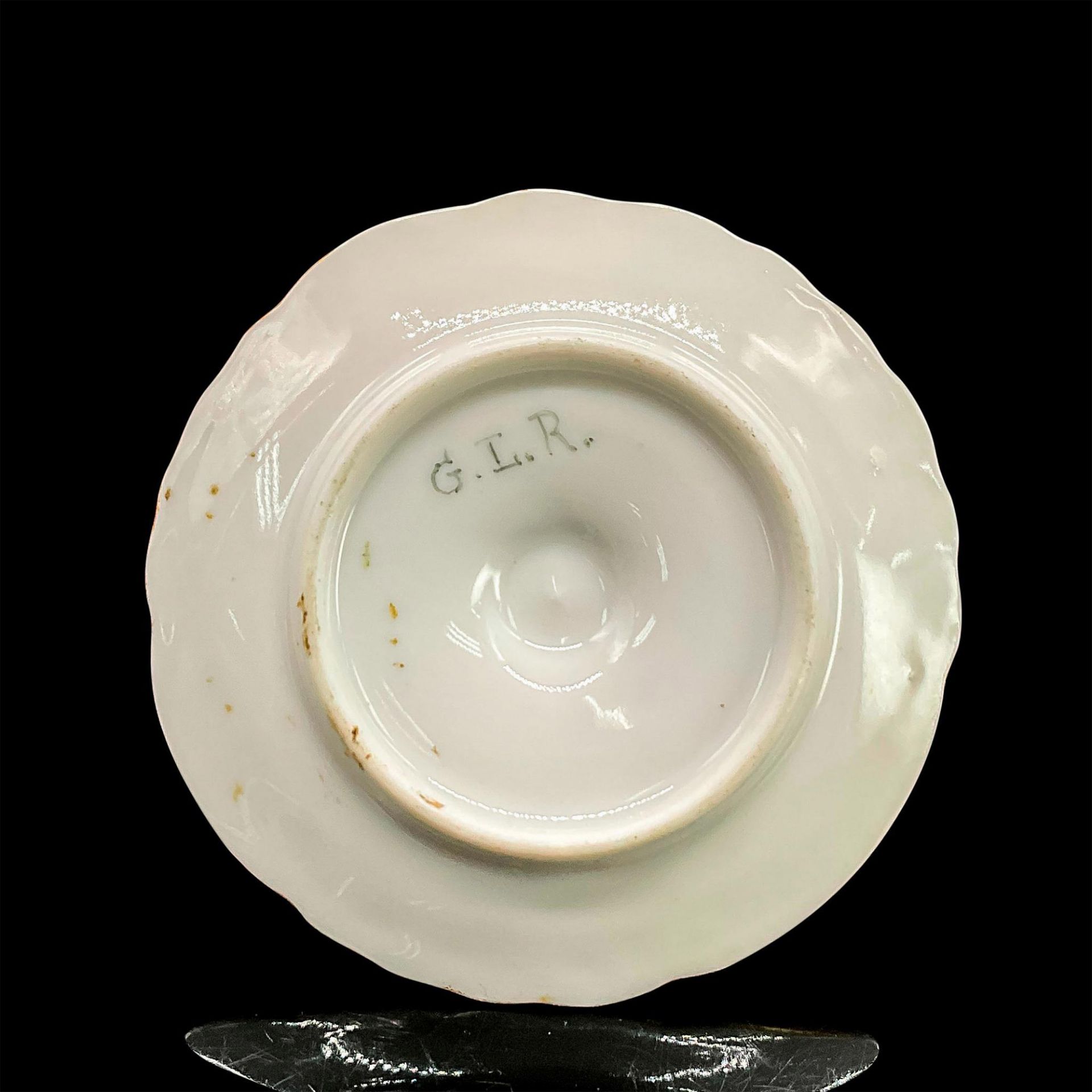 Vintage Porcelain Ring Holder Dish, Tree Branch - Image 3 of 3