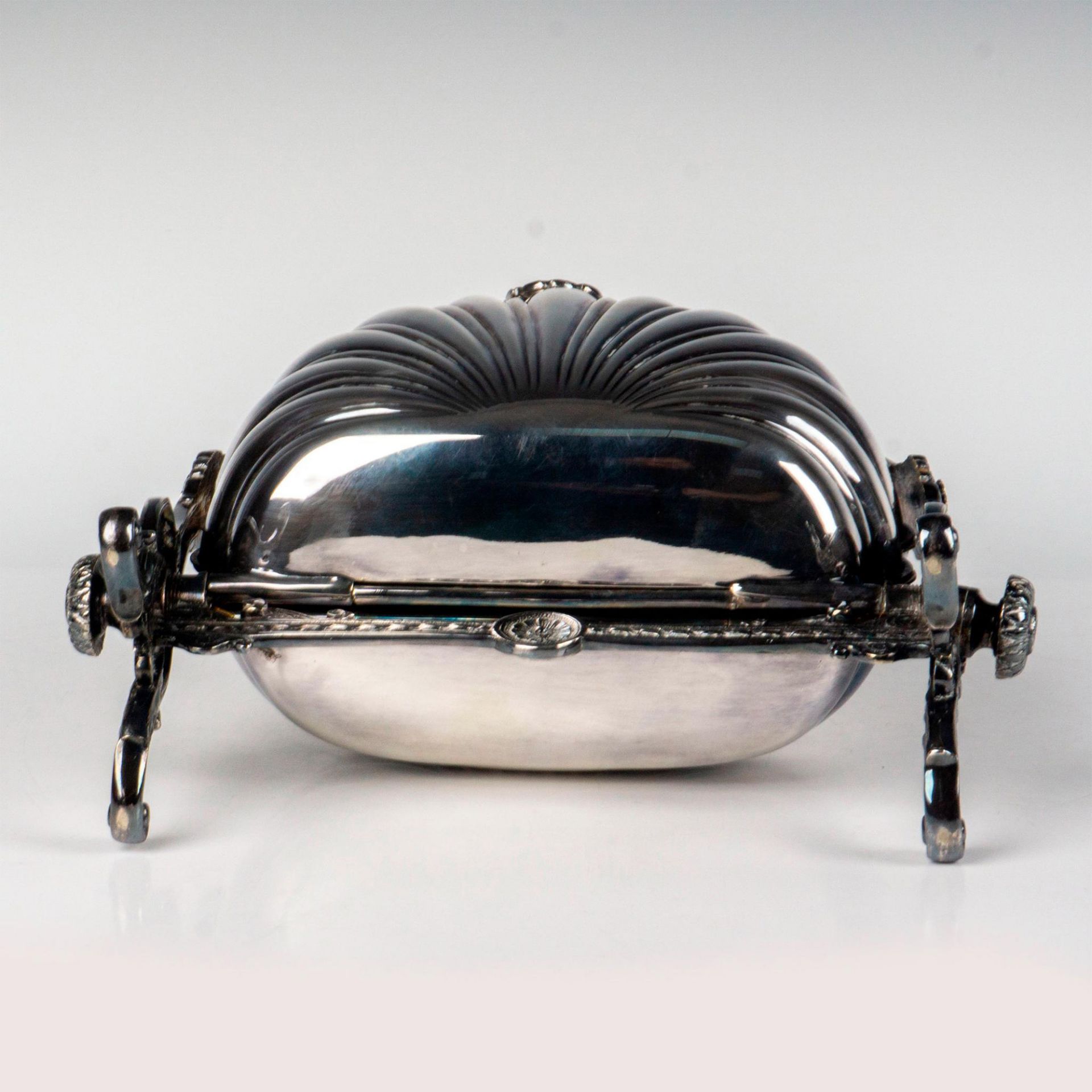 Victorian Silver Plated Biscuit Server, J Dixon & Sons - Image 3 of 4