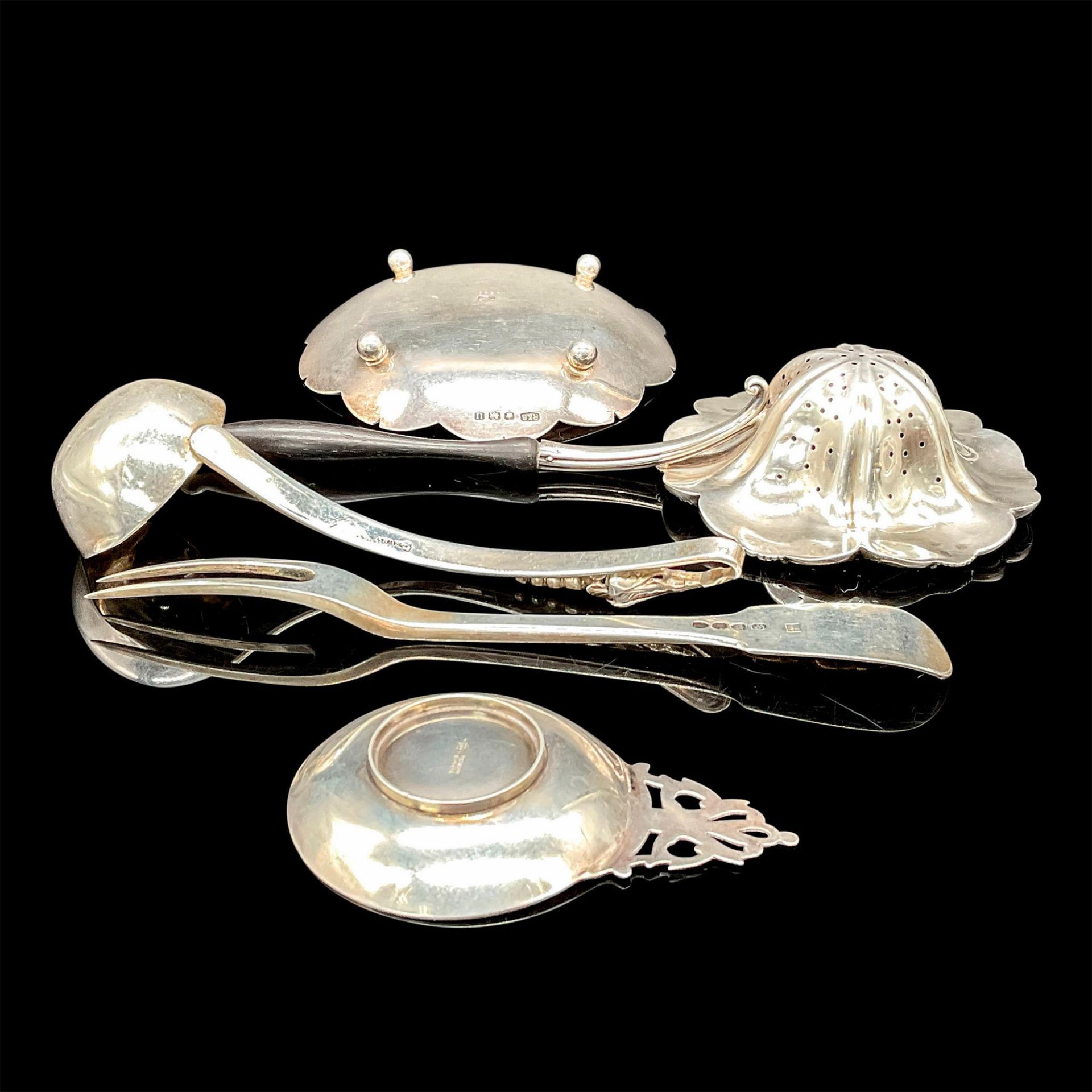 5pc Sterling Silver Serving Pieces - Image 2 of 4