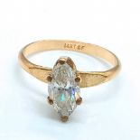 Small Fine 14K Gold Filled Cubic Zirconia Ring