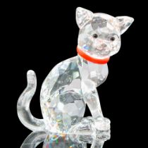 Swarovski Crystal Figurine, Cat Mother