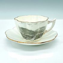 The Foley Bone China Teacup and Saucer, Vancouver Harbor