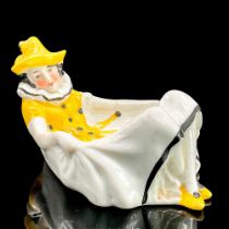 Sitzendorf Porcelain Pierrette Clown Reclining Clown Dish