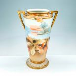 Nippon Morimura Porcelain Vase, Ducks and Landscape