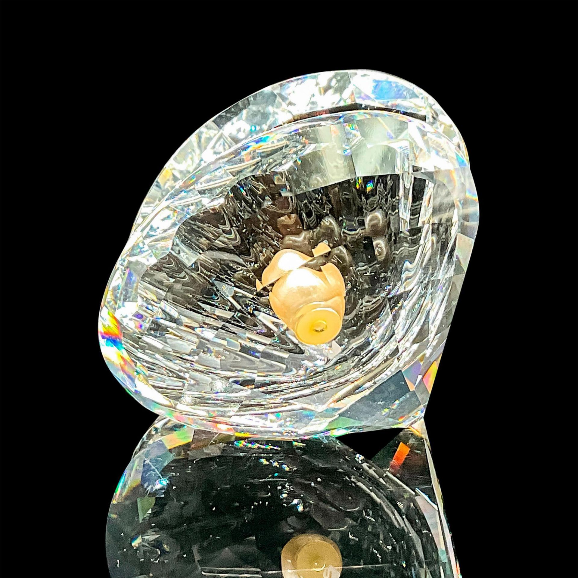 Swarovski Silver Crystal Figurine, Oyster With Pearl - Bild 4 aus 5