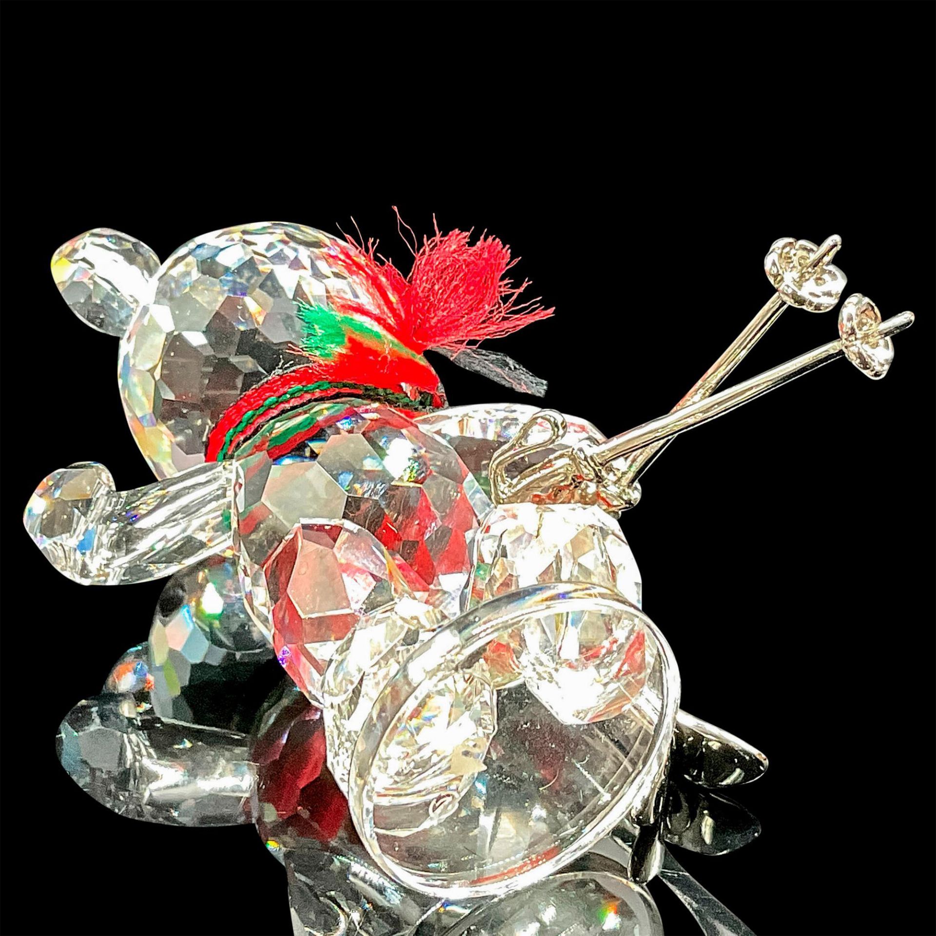 Swarovski Crystal Figurine, Kris Bear with Skis - Image 3 of 3