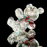 Swarovski Silver Crystal Miniature Figurine, Kris Bear