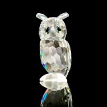 Swarovski Silver Crystal Figurine, Owl