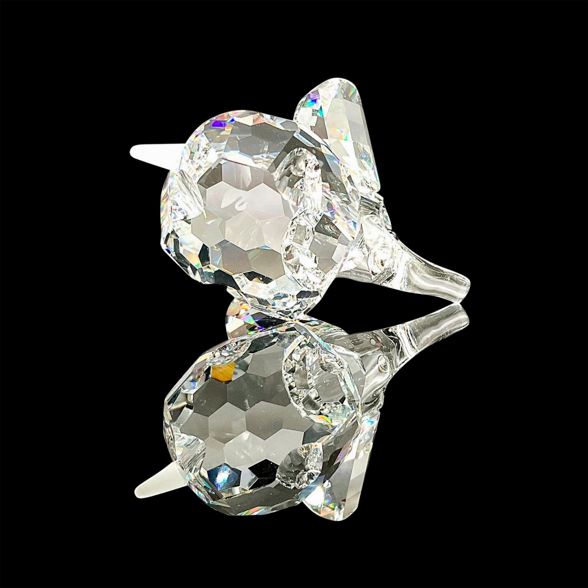 Swarovski Silver Crystal Miniature Figurine, Baby Elephant - Image 4 of 4