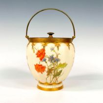 Royal Worcester Biscuit Barrel