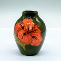 Moorcroft Pottery Vase, Hibiscus