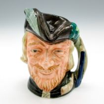 Royal Doulton Small Character Jug, Robin Hood D6534