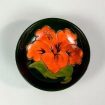 Moorcroft Pottery Hibiscus Miniature Bowl