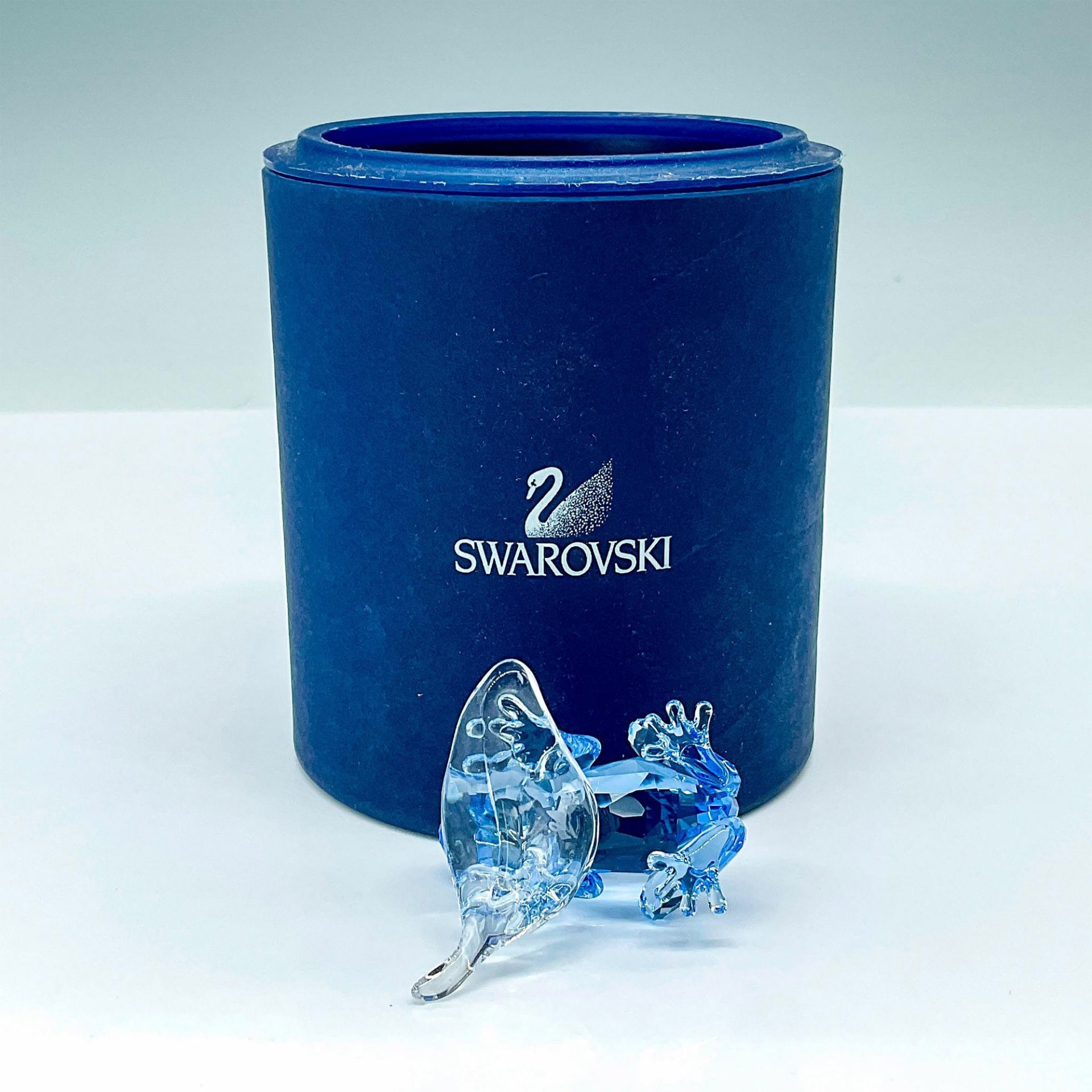 Swarovski SCS Crystal Figurine Blue Dart Frog - Bild 3 aus 3