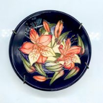 Moorcroft Lilies Plaque by Sian Leeper