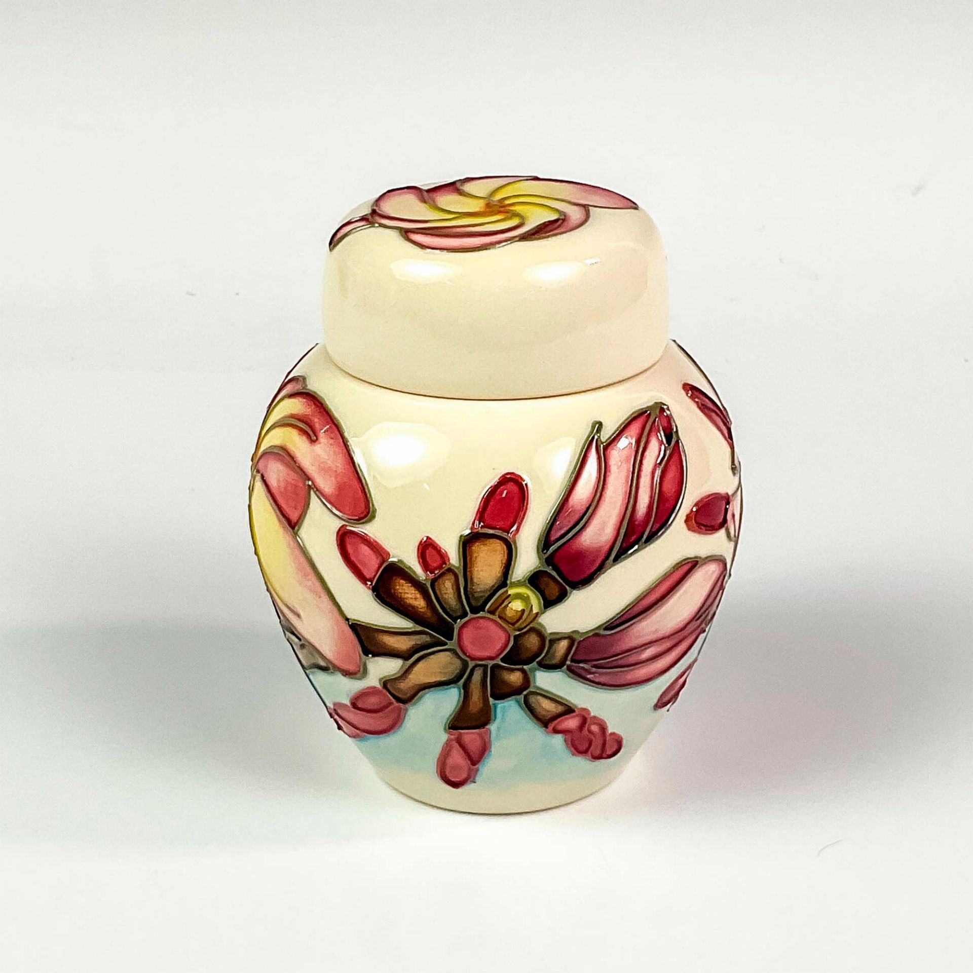 Moorcroft Pottery Frangipani Ginger Jar - Bild 3 aus 3