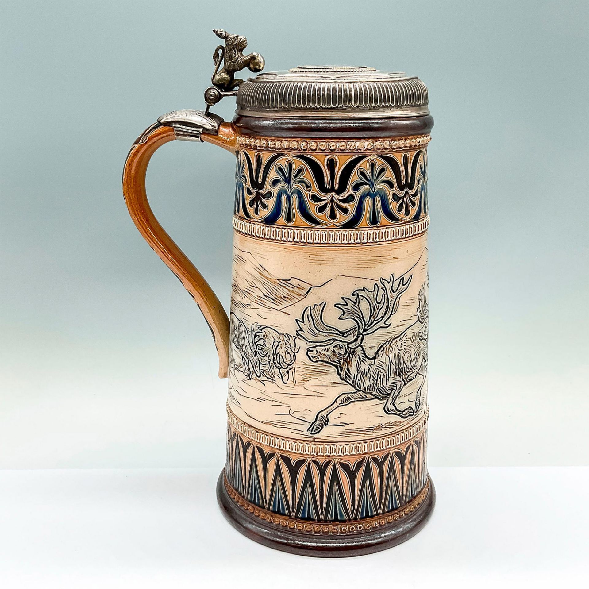 Doulton Lambeth Hannah Barlow Stoneware Stein - Image 2 of 9