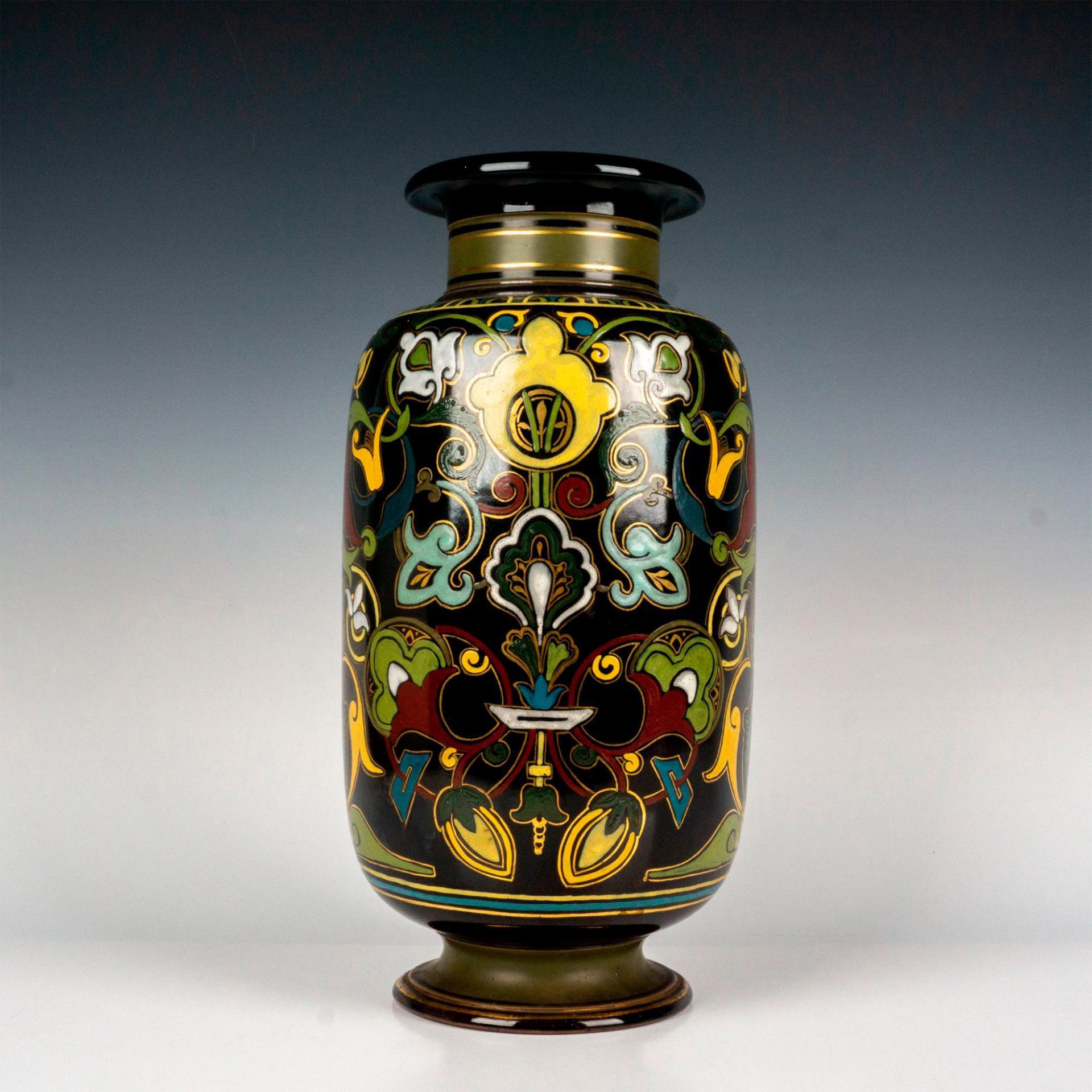 Doulton Lambeth Josephine Durtnall Faience Vase - Image 2 of 6
