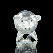 Swarovski Crystal Figurine, Pig