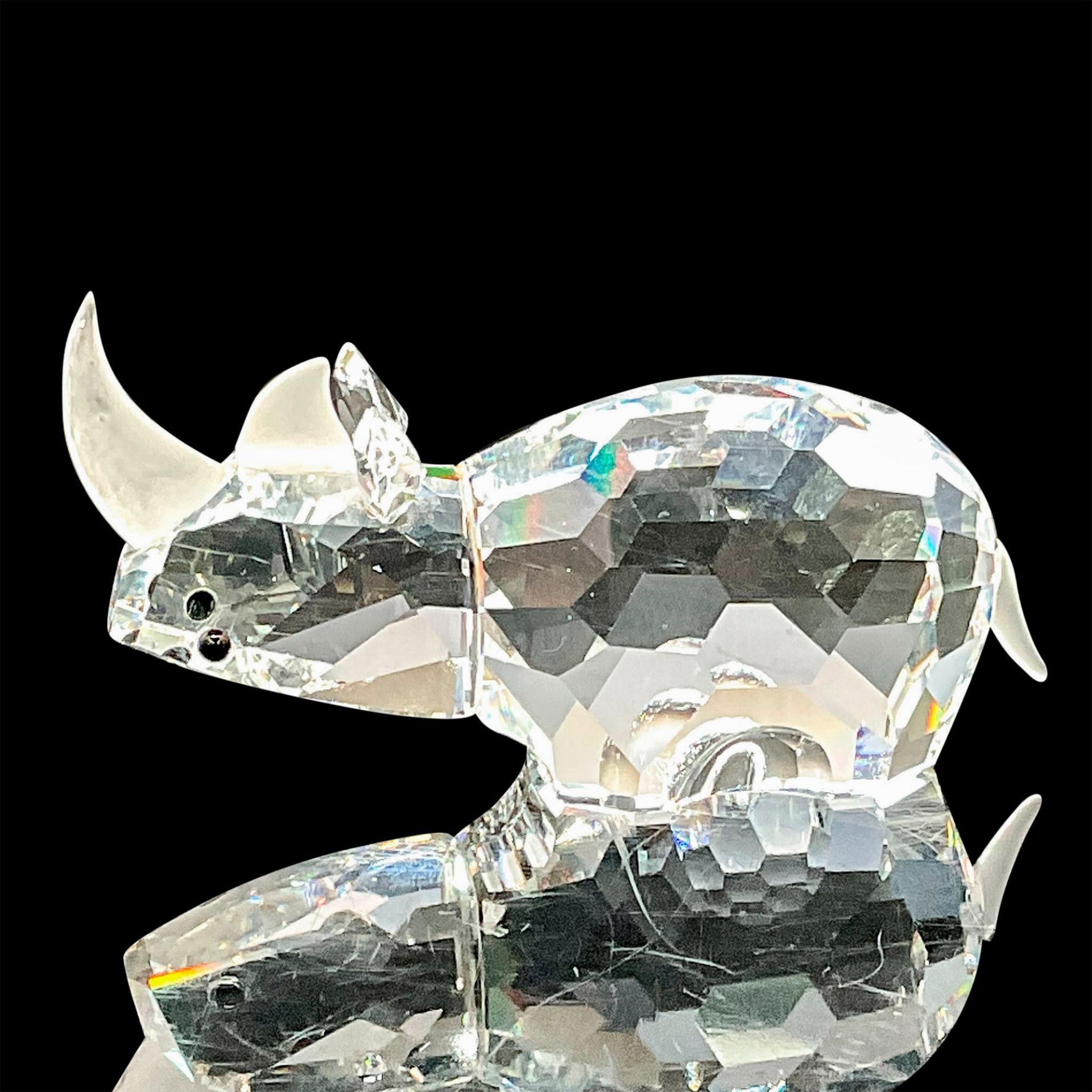 Swarovski Silver Crystal Figurine, Rhino - Image 2 of 3