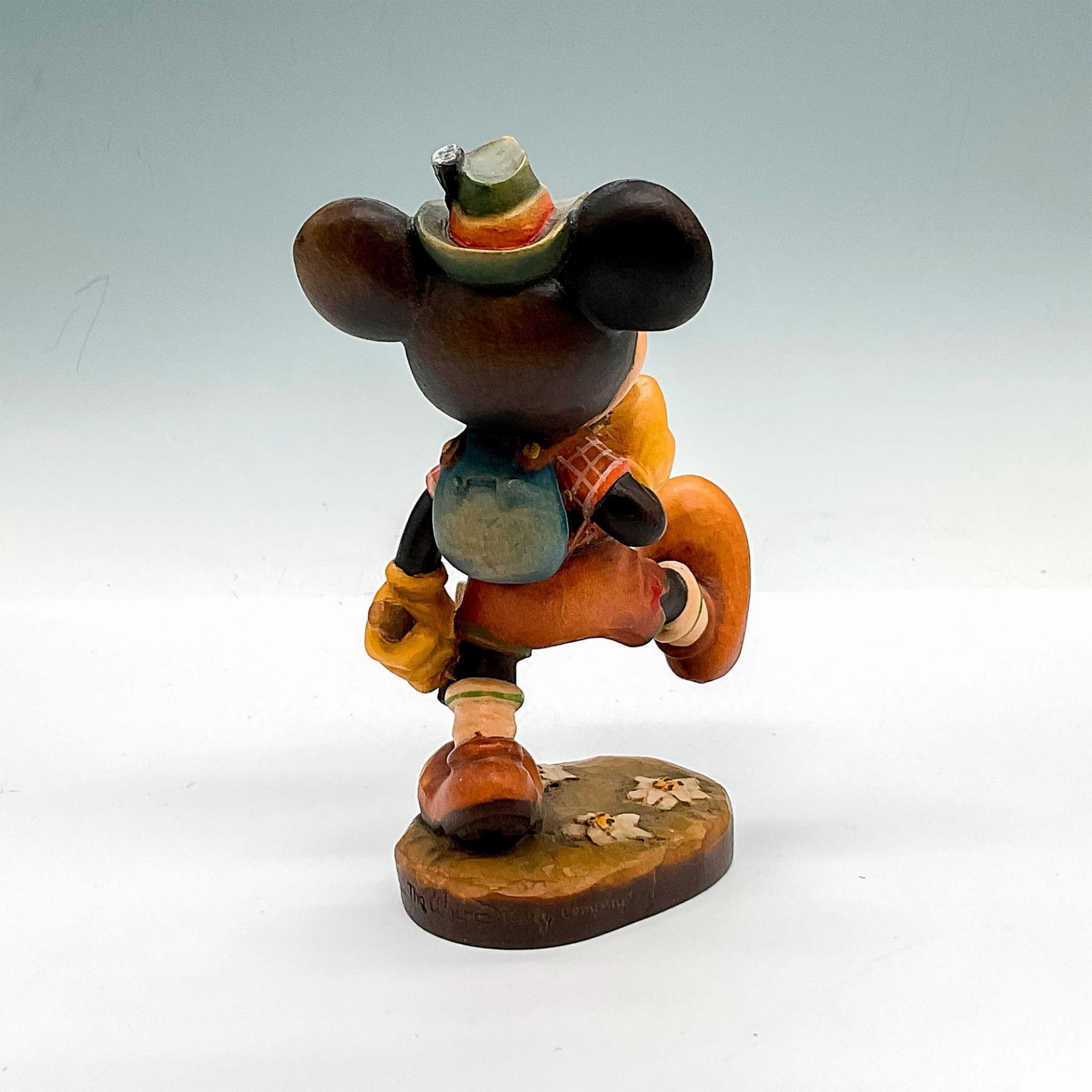 Anri Walt Disney Wooden Figurine, Mickey Mouse - Image 2 of 3