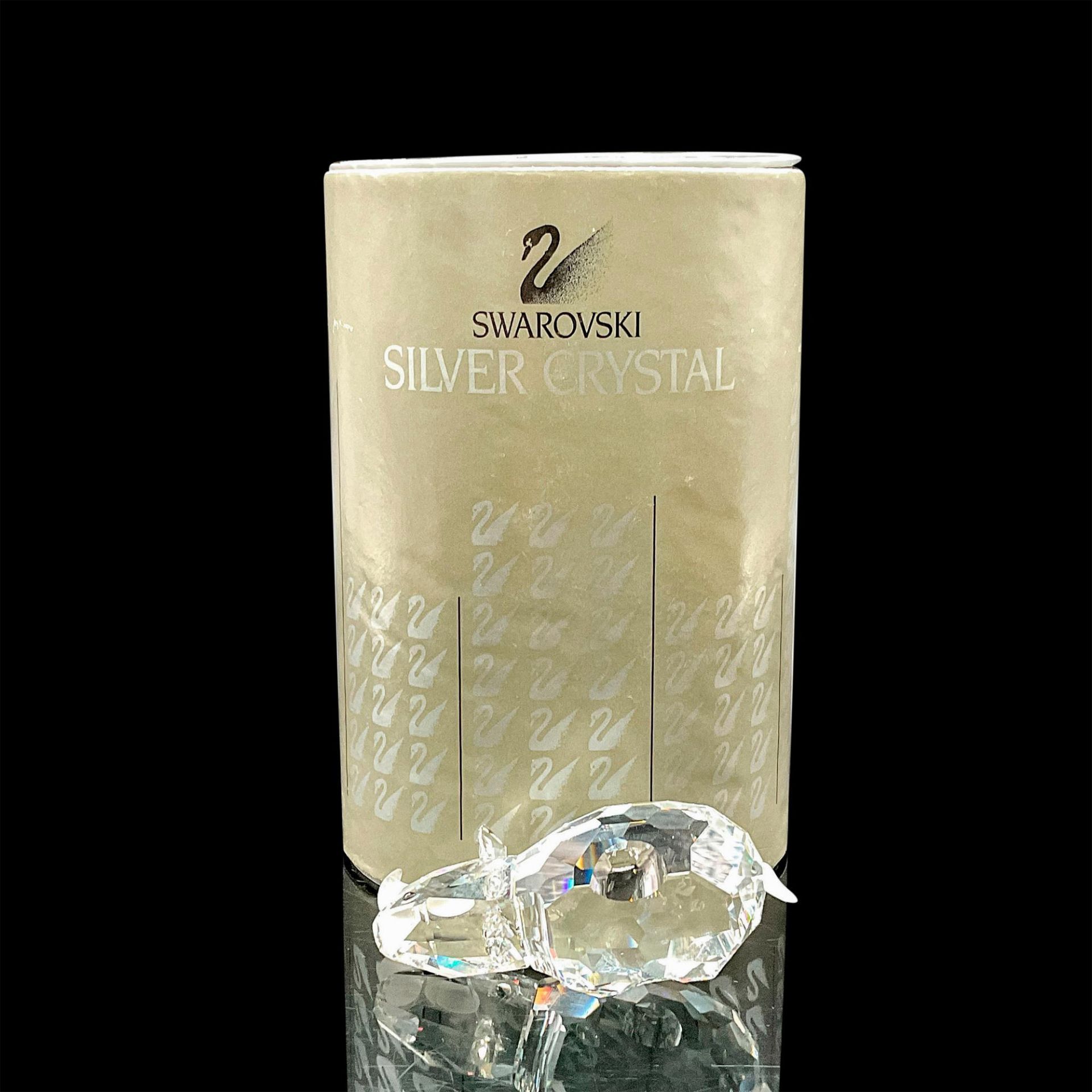 Swarovski Silver Crystal Figurine, Rhino - Image 3 of 3