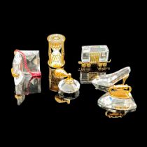 6pc Vintage Swarovski Crystal Mini Figurines