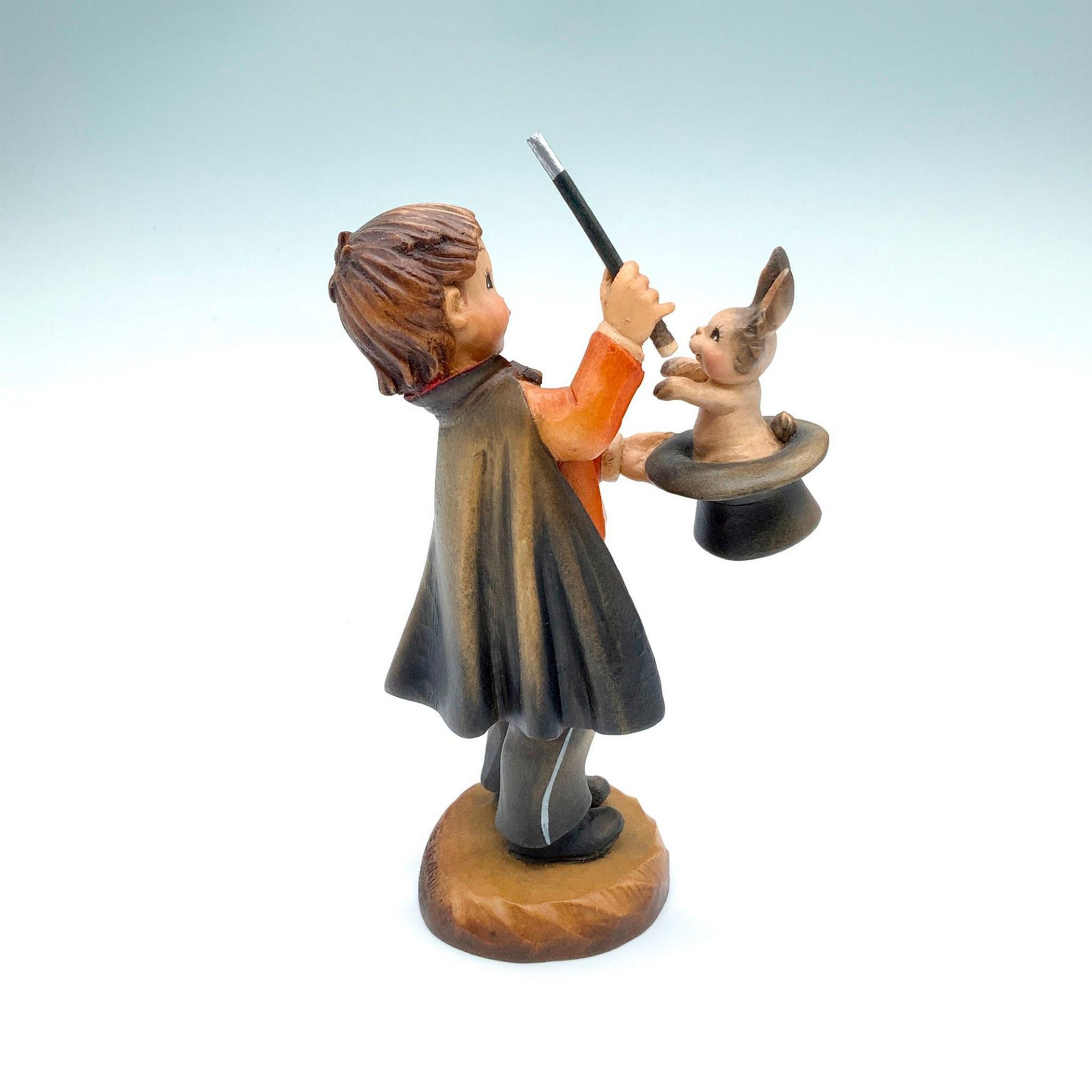 Anri Wooden Figurine, Abracadabra - Image 2 of 3