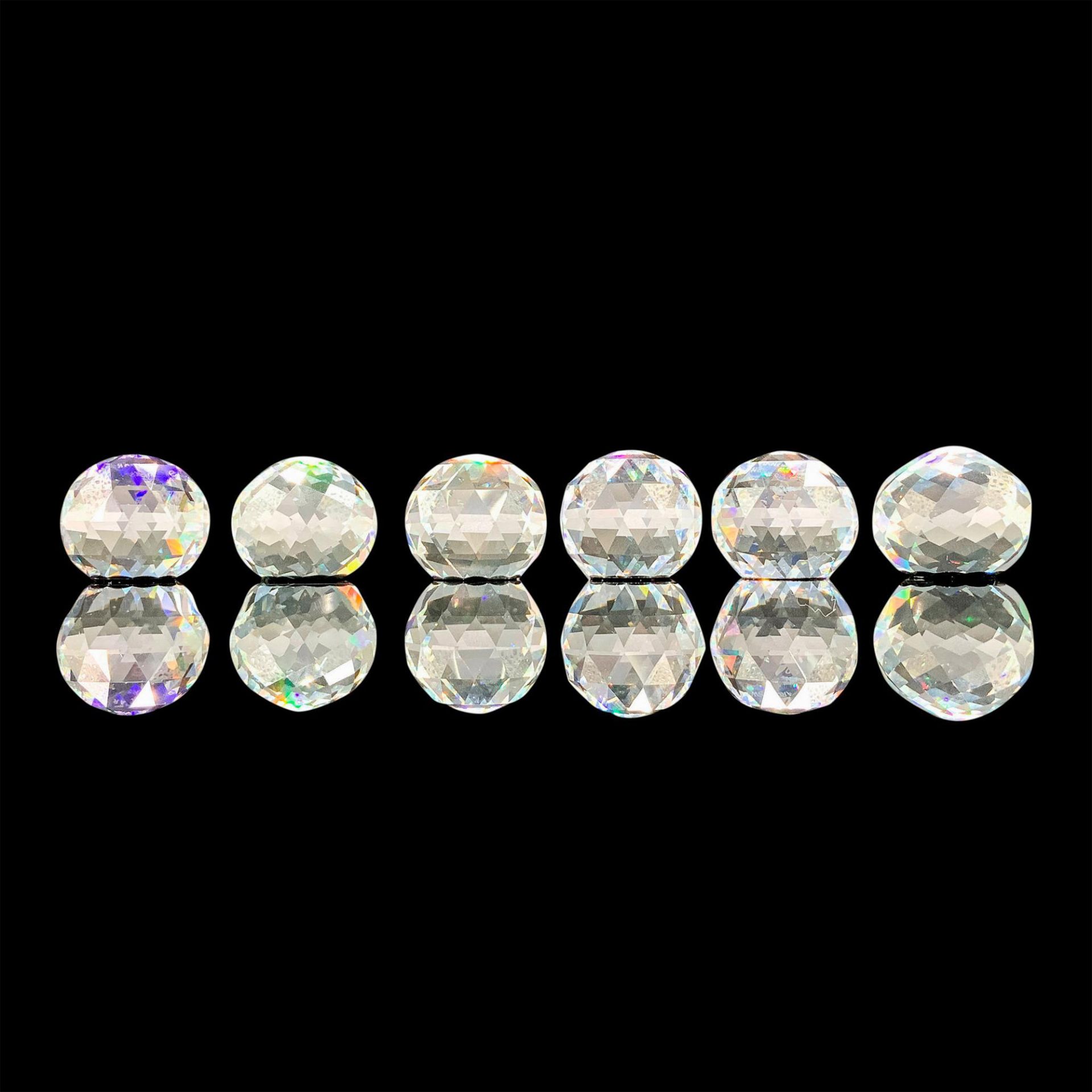 6pc Swarovski Crystal Paperweights, Swarovski Motif - Image 2 of 4