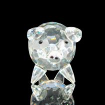 Swarovski Crystal Figurine, Pig