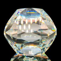 Swarovski Crystal Paperweight, Geometric 013558