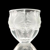 Lalique Crystal Vase, Noailles