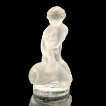 Lalique Crystal Figurine, Leda and the Swan