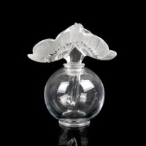 Lalique Crystal Perfume, Double Anemones