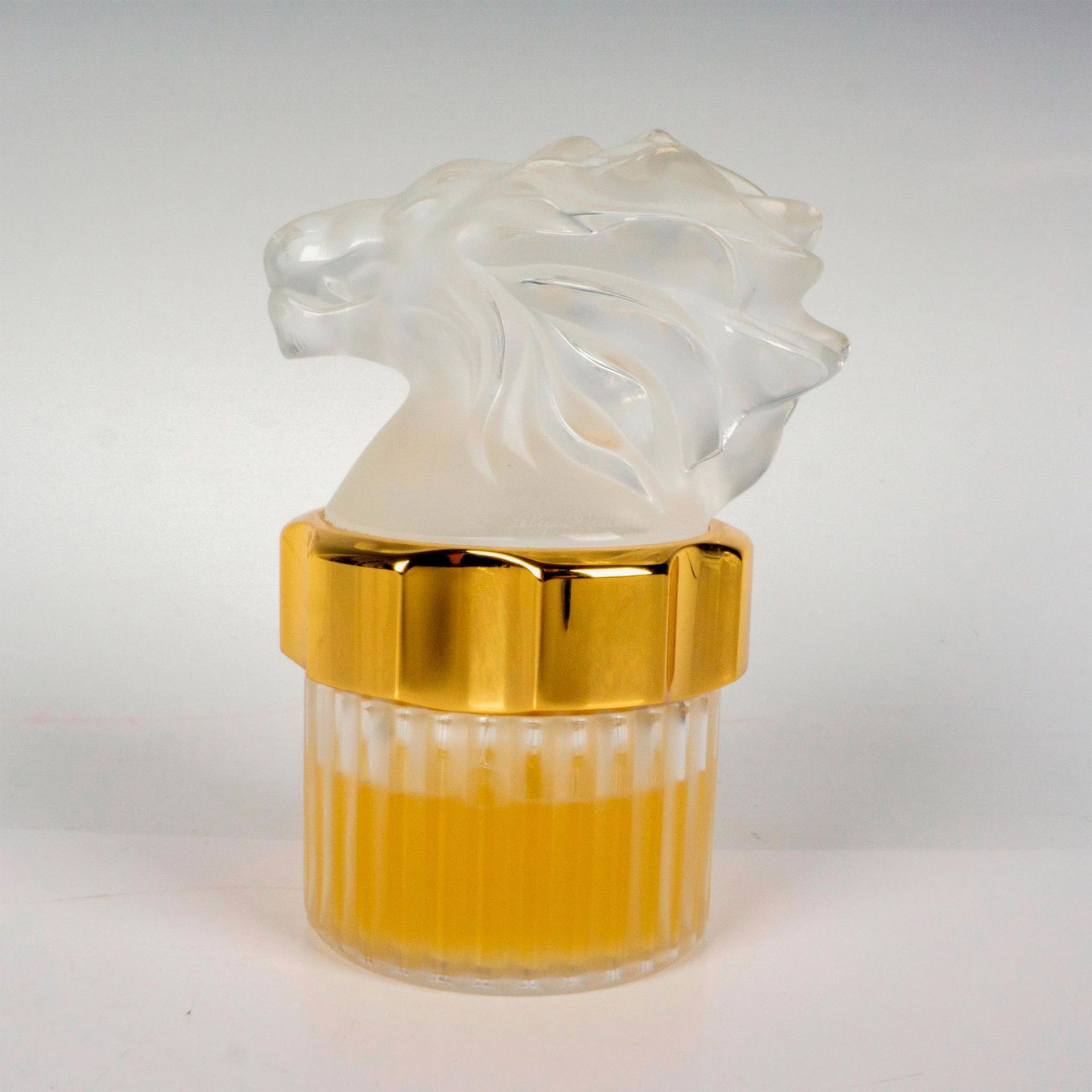 Lalique Crystal Perfume Bottle Flacon Collection, Lion