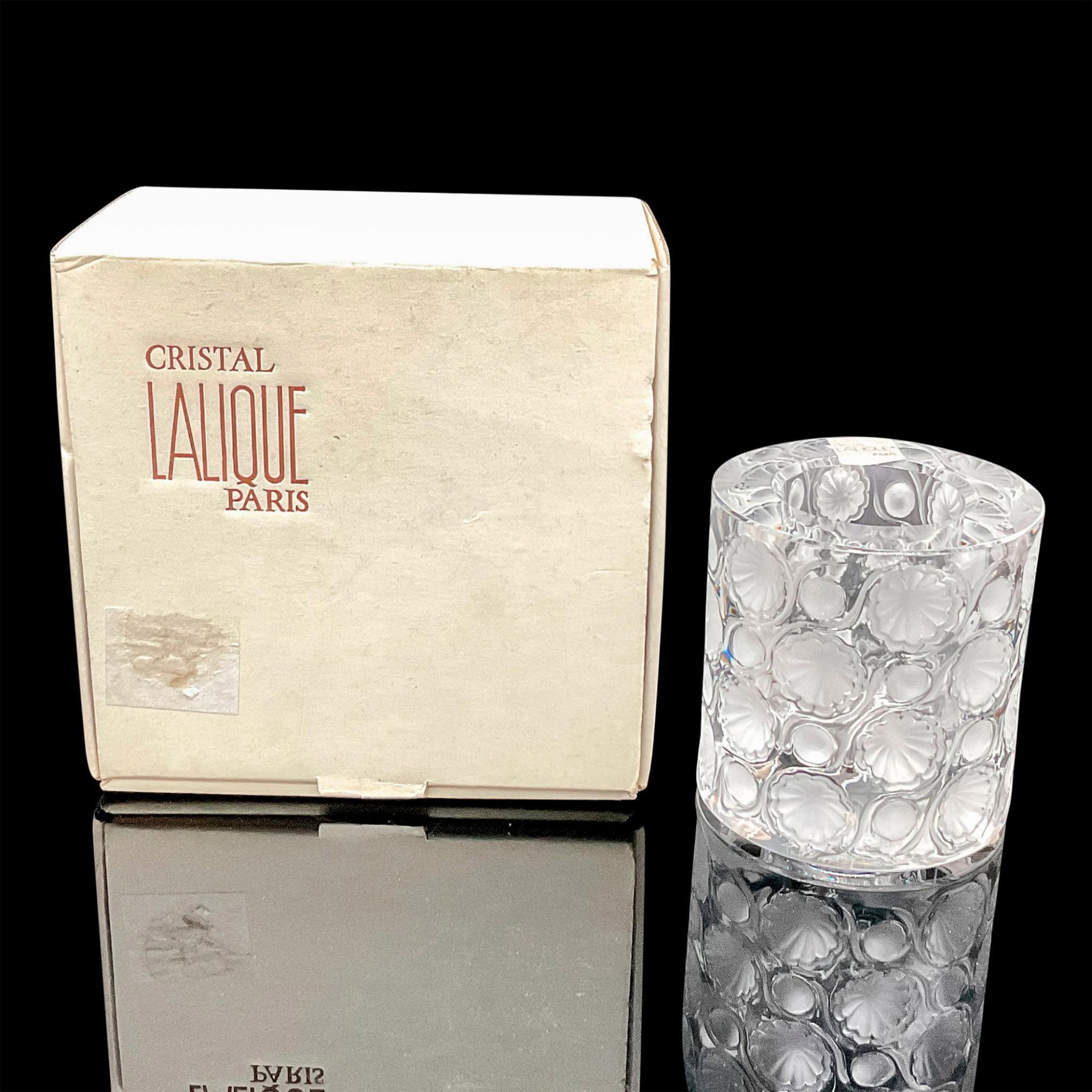 Vintage Lalique Crystal Candle Holder, Tokio - Bild 3 aus 3