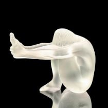 Lalique Crystal Figurine, Nu Tentation